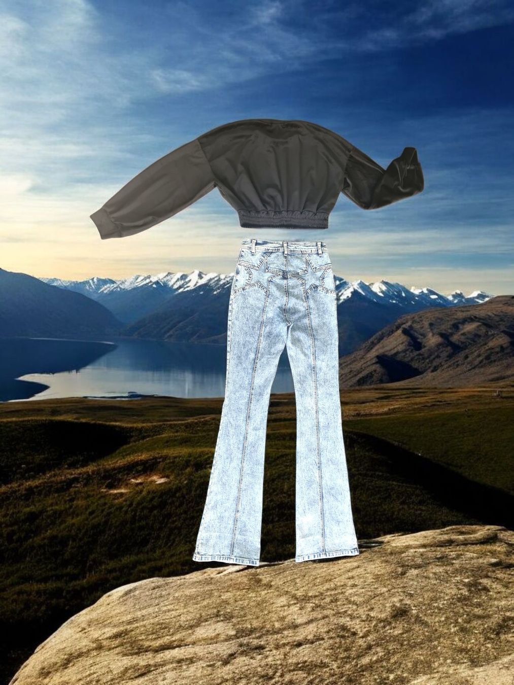 Pantaloni: Jean(36/38)+Pull velours(38) – Nuovo e nell'imballaggio originale da Etoy venduto da MyStyleMyMode 2