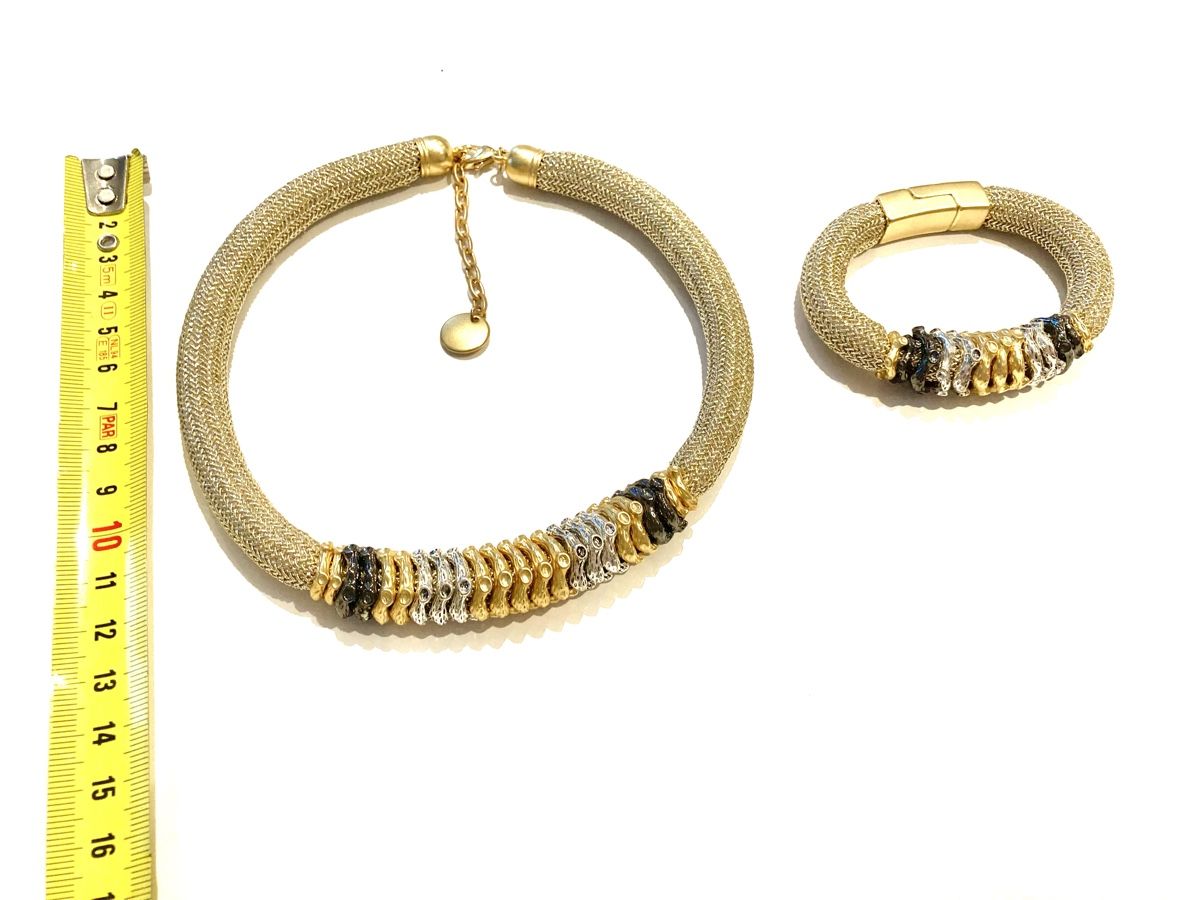 Catenine: Halskette und Armband – Nuovo (secondo la descrizione) da Neerach venduto da london015