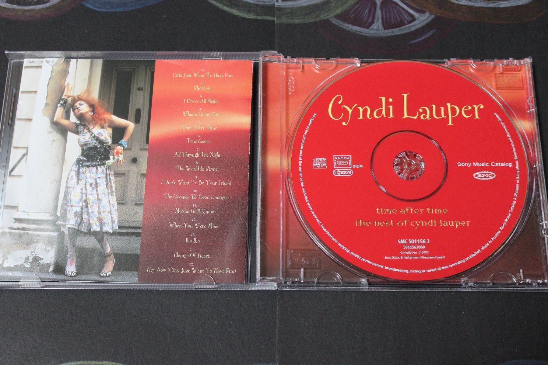 CDs: CYNDI LAUPER - TIME AFTER TIME: THE BEST... CD 2000 – Gebraucht aus Tübach von  3