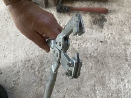 Werkzeug Zange, Metall, gebraucht, 1 Stück
