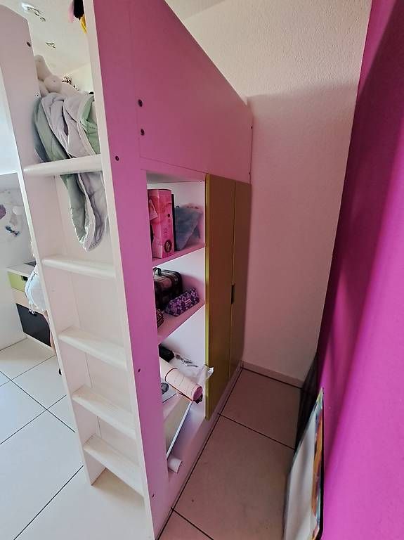 Ikea Letti: Ikea SMÅSTAD Hochbett mit Pult – Usato da Oensingen venduto da dom_cbw5 2