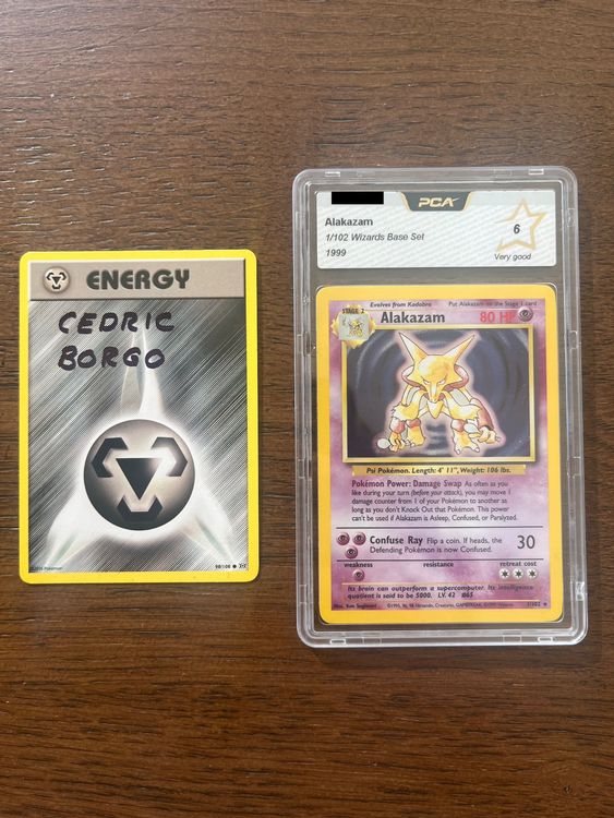 Carte Pokémon Alakazam set de base PCA 6 EN Acheter sur Ricardo