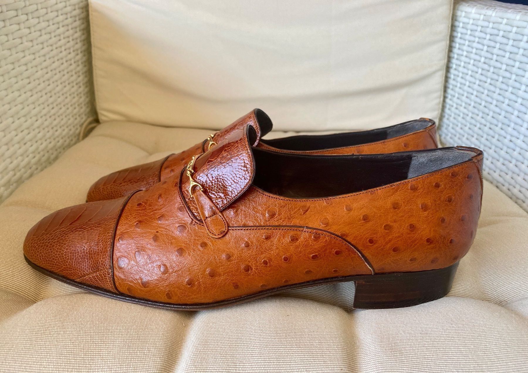 Herrenschuhe: Moccasin Ostrich leather handmade NEW!!! – Neu (gemäss Beschreibung) aus Zürich von NNK28 2