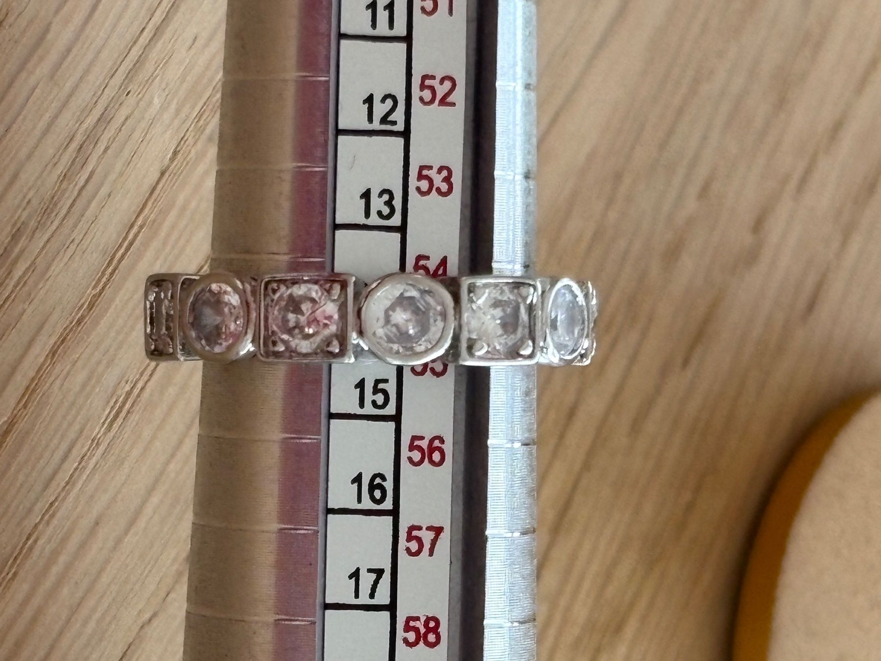 Anelli: Luxus Elegante Gr.17/7 Ring Memoire Farbe :Silber – Nuovo (secondo la descrizione) da Biel-Bienne venduto da Roserosse13 3