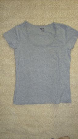 graues T-Shirt, Gr. M