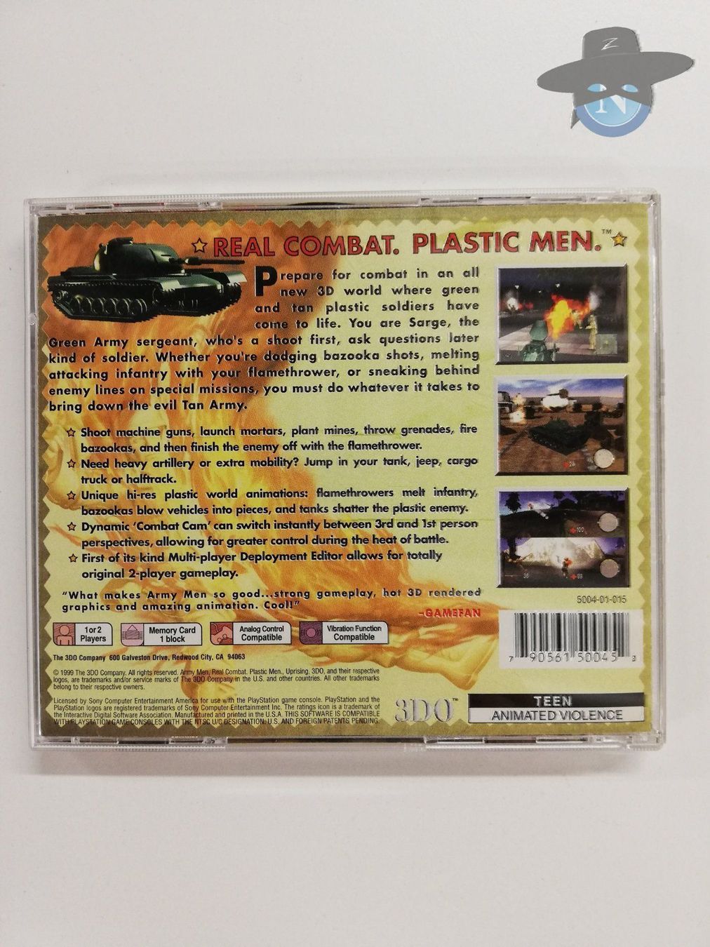 Sony Spiele: Army Men 3D / NTSC-U USA Sony PS1 PSX – Gebraucht aus St. Gallen von zorro_dc 1