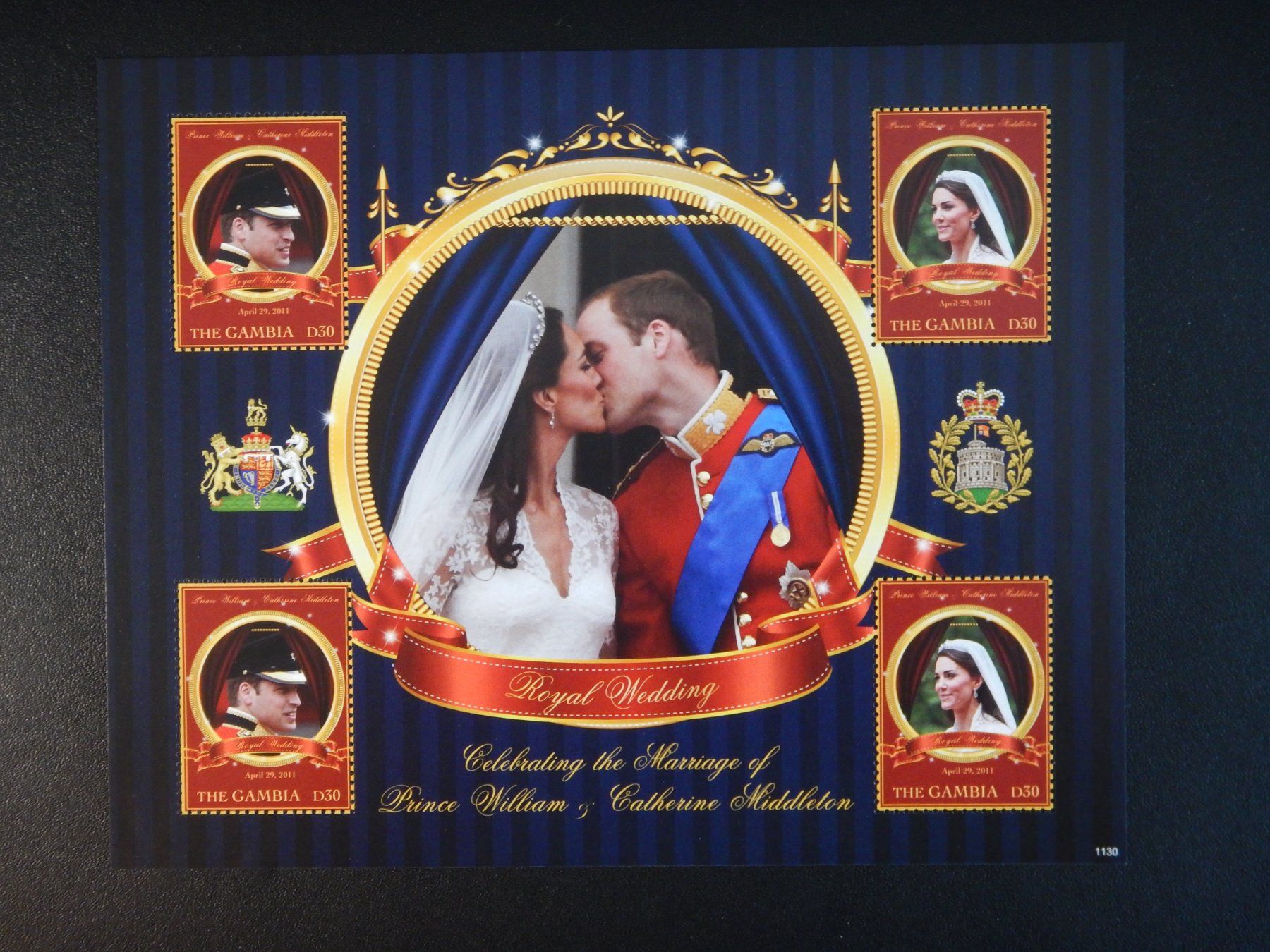 Tutti i francobolli: Gambia Royal Wedding 2011 ** – Usato da Zürich venduto da Muehlekauf