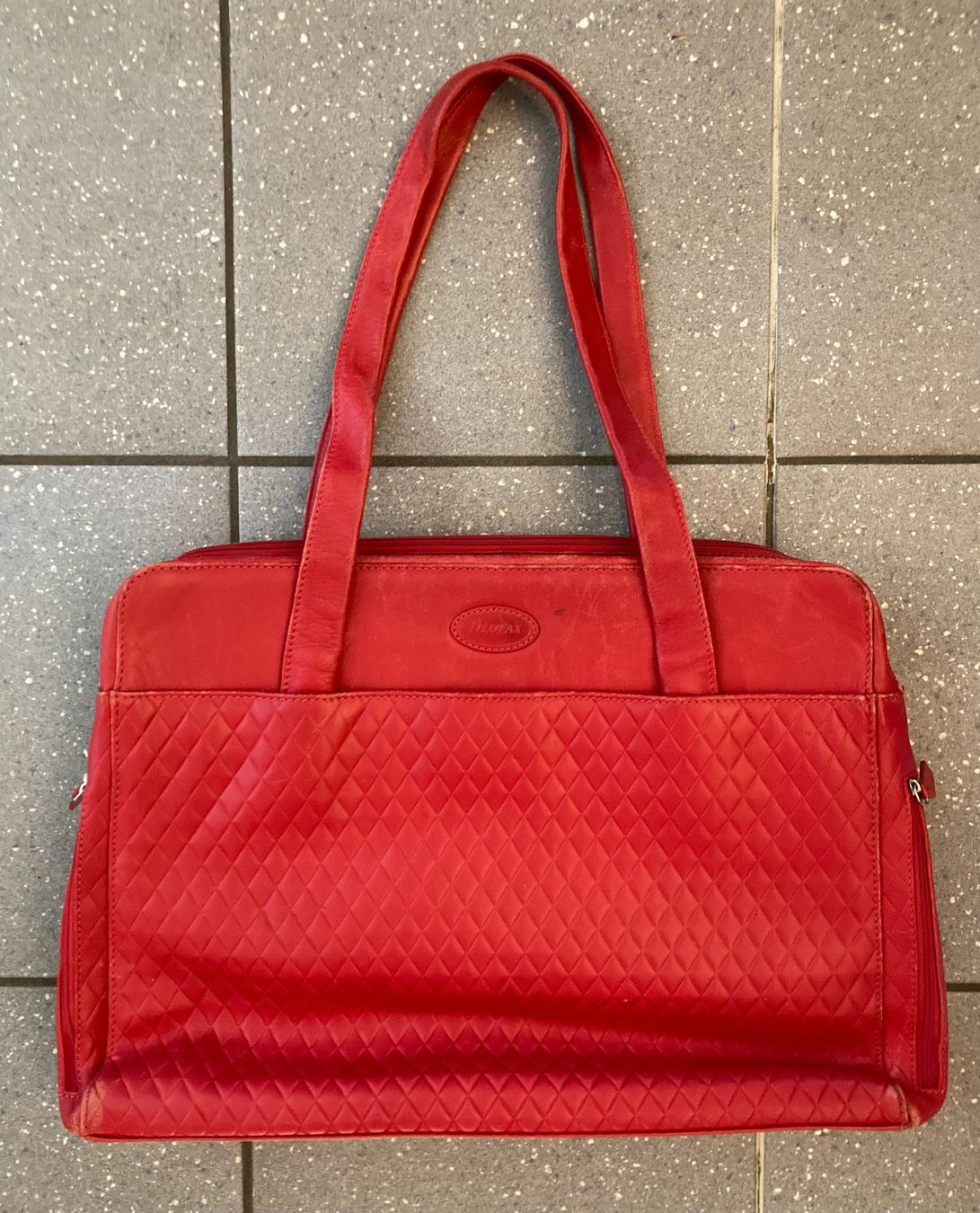 Taschen für Damen: Ledertasche / Officebag Leder FILOFAX – Gebraucht aus Riniken von begeh-r-bar