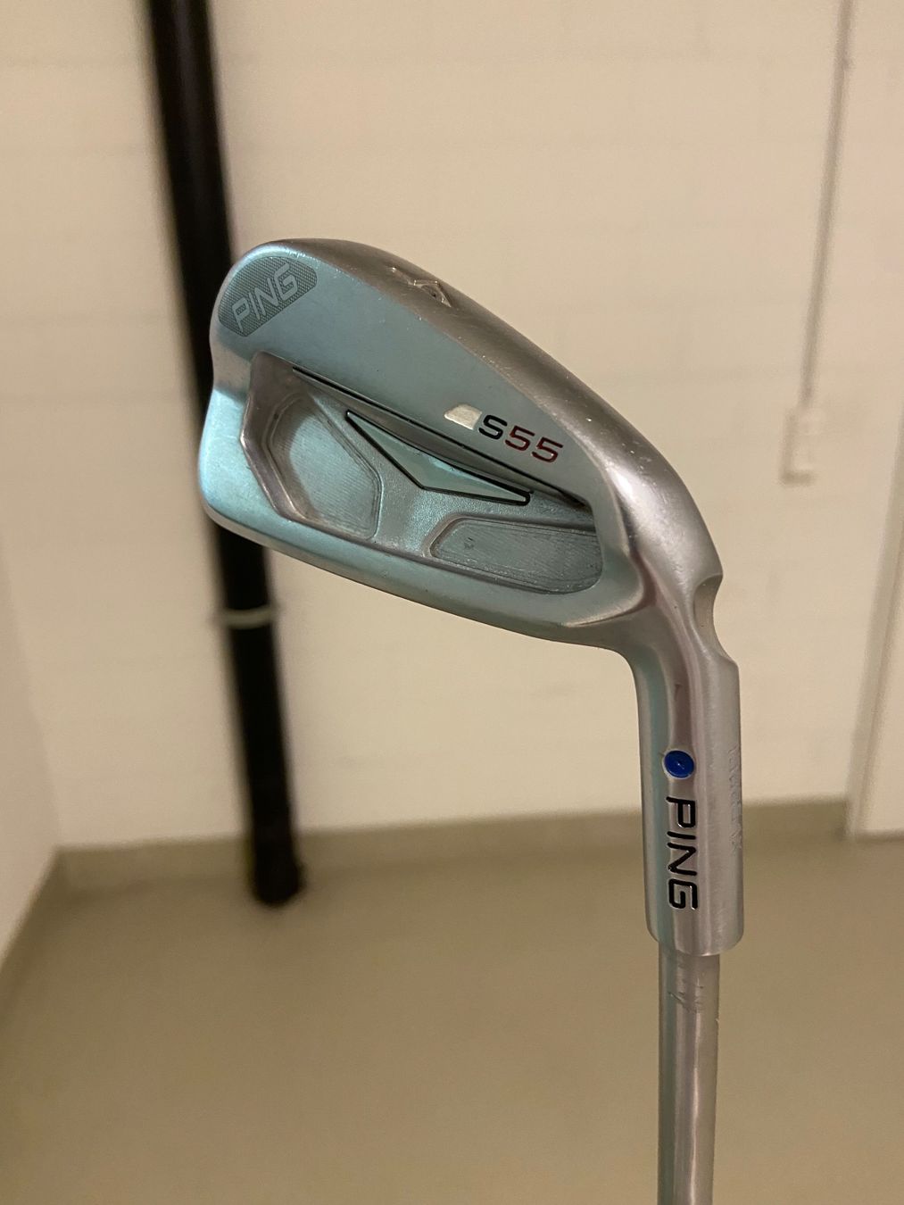 Mazze & Set: Ping Golf - S55 - Blue Dot - Eisen 4 - RH - rechte Seite – Usato da Frauenfeld venduto da golfdude 1