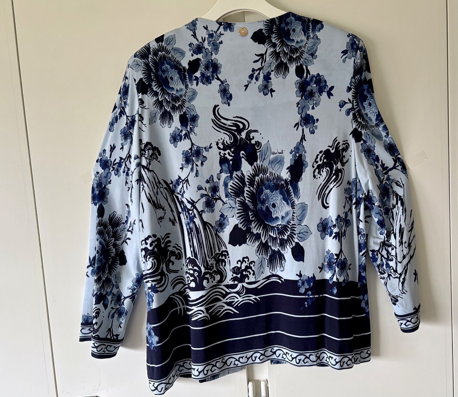 Twinset Maglioni & Felpe: Twinset  (Piero Moretti), blau/hellblaues Muster – Usato da Oberrieden venduto da pet_n2c2 2