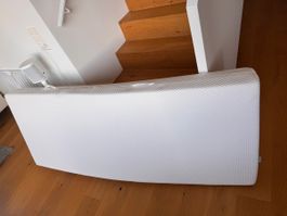 ÅBYGDA Foam mattress, firm/white, 80x200 cm