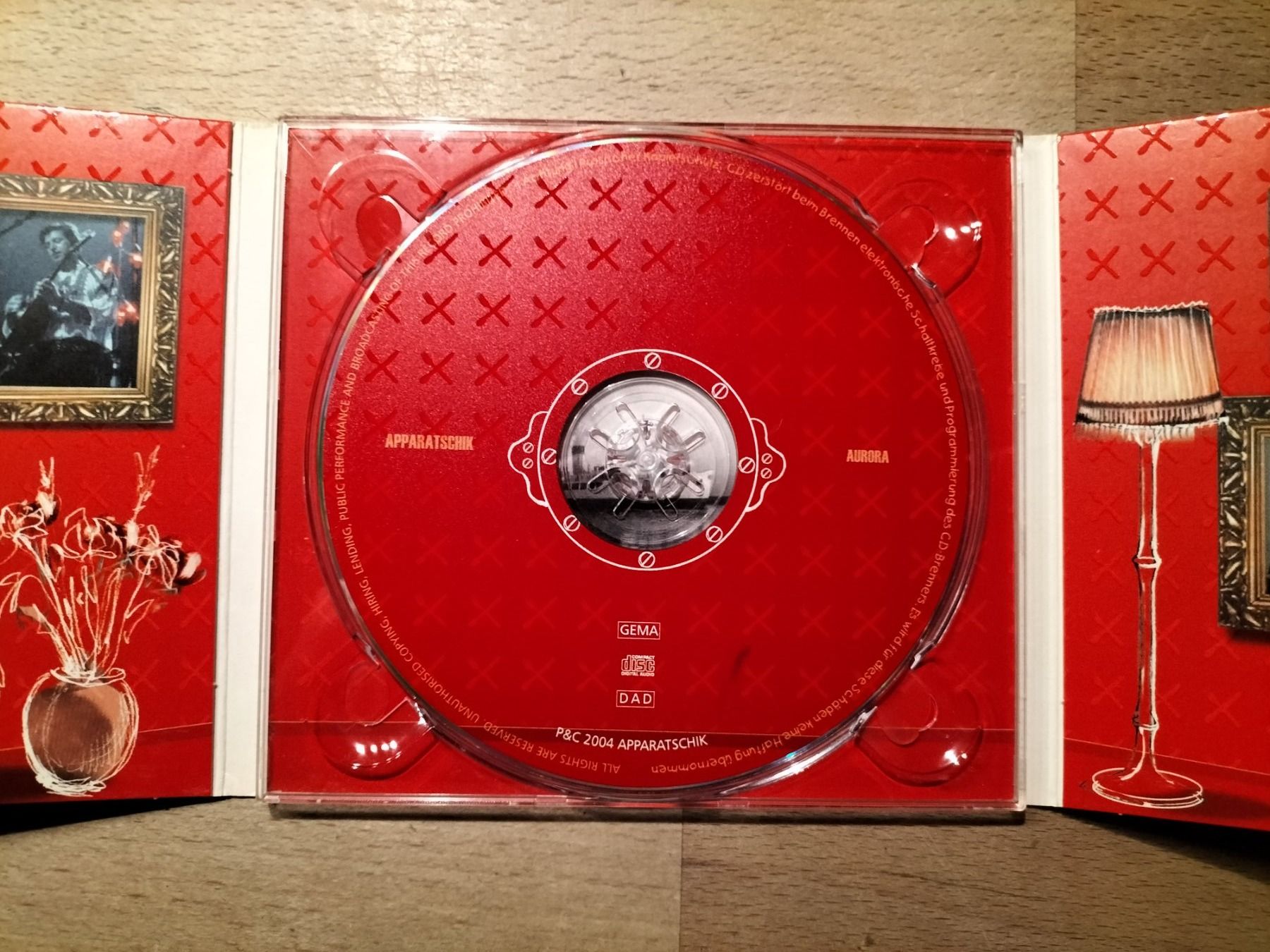 CD: Apparatschik – Aurora – Usato da Biel / Bienne venduto da Music74 1