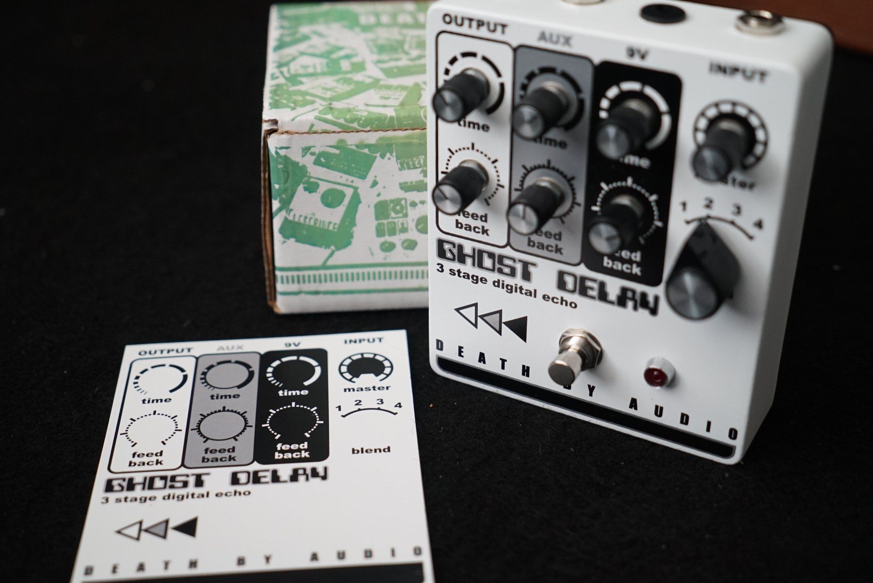 Strumenti musicali: Death By Audio Ghost Delay – 3 Stage Digital Echo – Usato da Ortschwaben venduto da Musictrade 1
