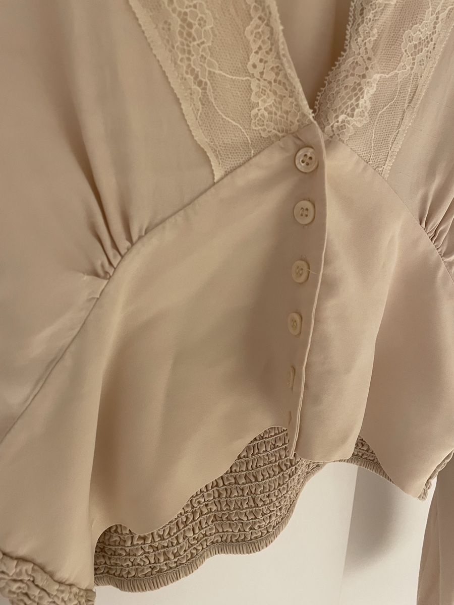 Zara Camicette: Zara elegante Seidenbluse – Nuovo (secondo la descrizione) da Vaduz venduto da GiuliaSu 2