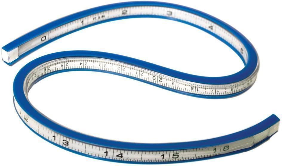 Sonstiges Schreiben & Zeichnen: Flexibles Kurvenlineal, 400 mm – Neu und originalverpackt aus St. Gallen von cointec 1