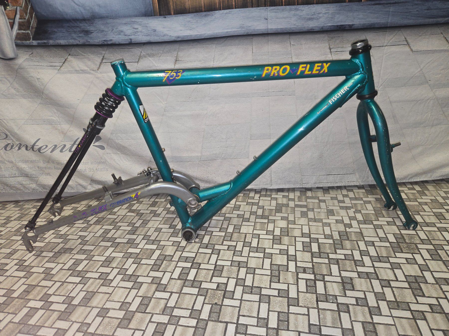 Pièces détachées: Proflex 753 Rahmen Retro Kult MTB – D'occasion à Ammerswil AG par Undenheim 5