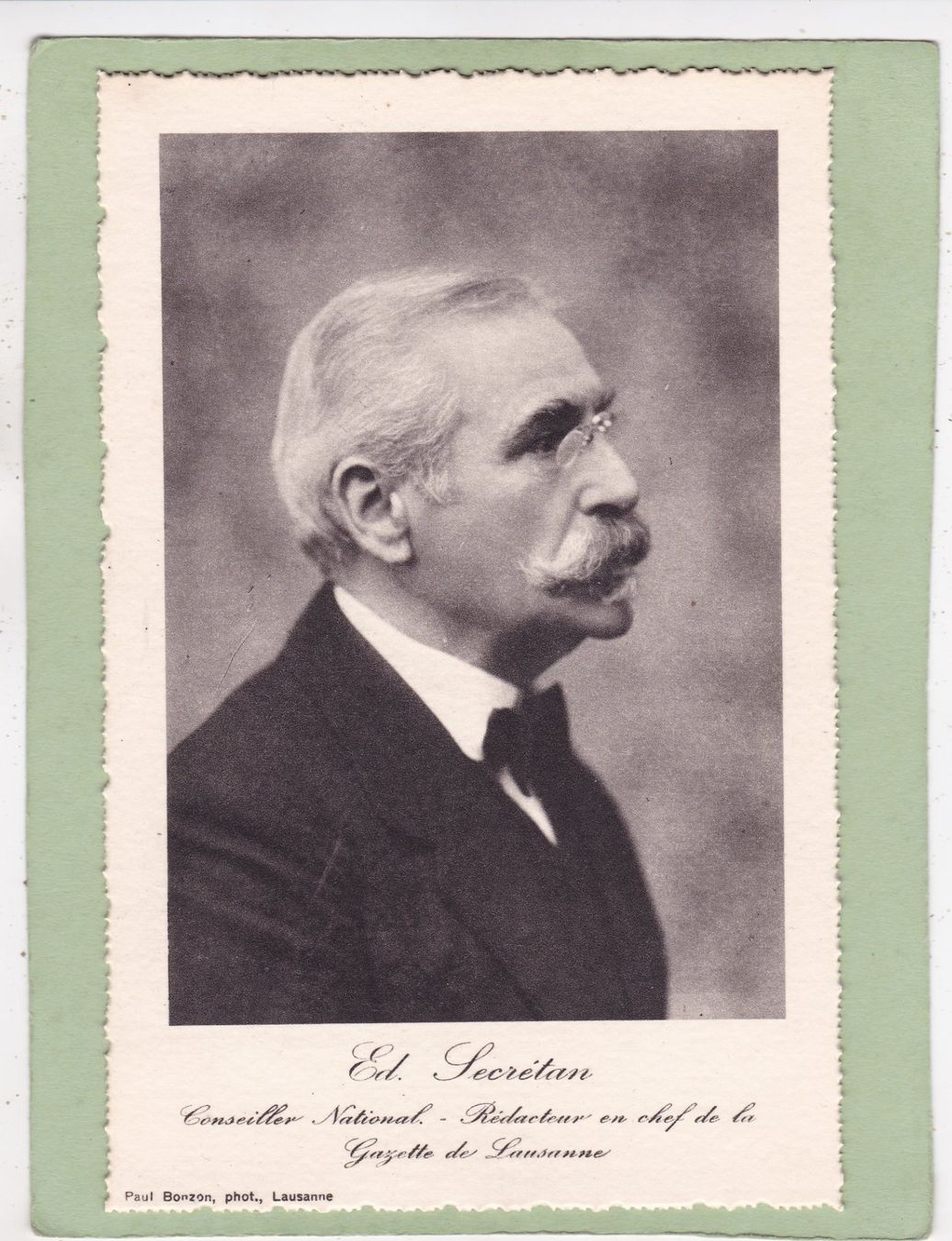 Cartoline postali: Lausanne Ed. Secrétan – Usato da Herisau venduto da Lisegrat2008