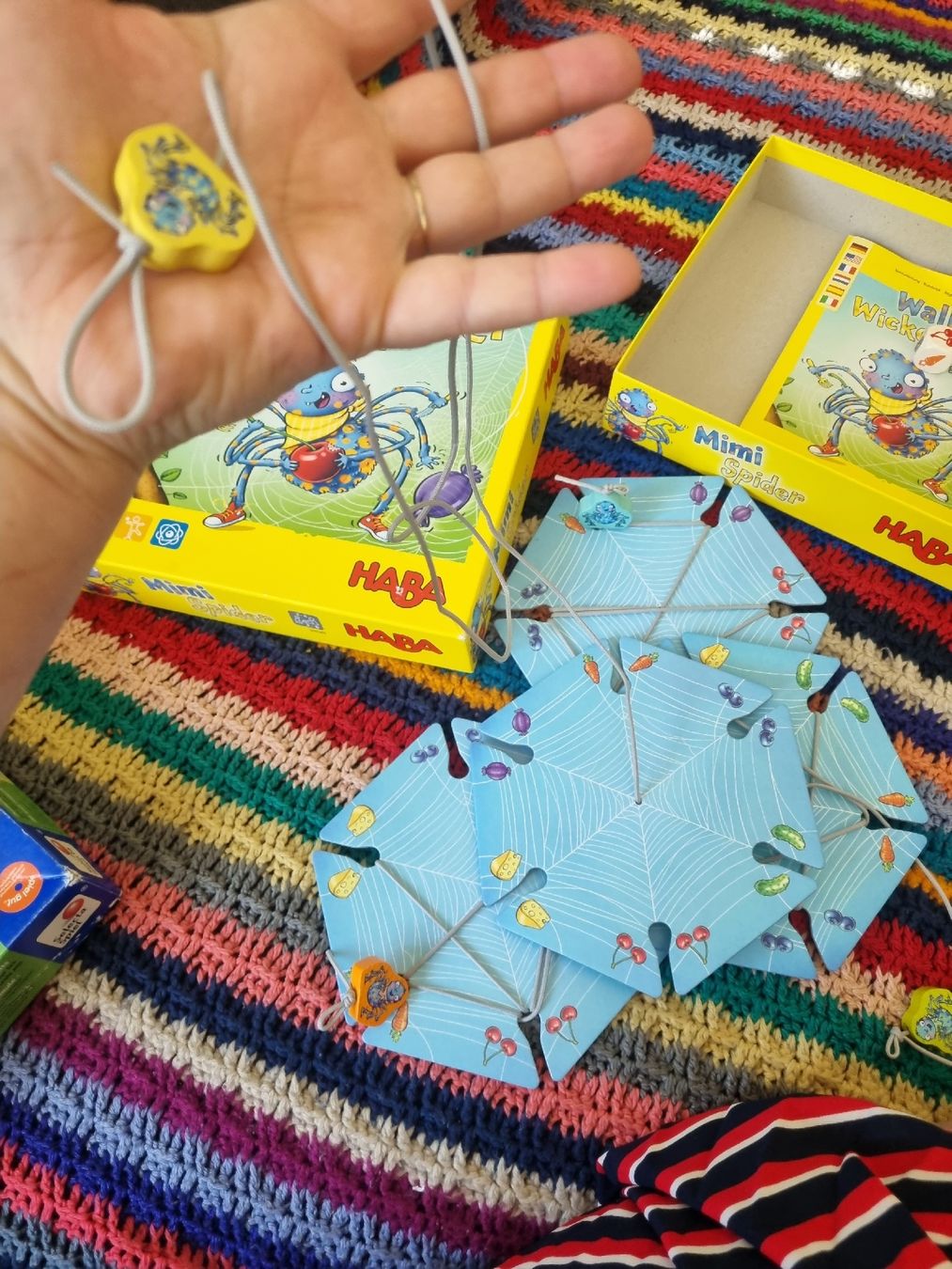 Haba Giochi: Jeu HABA Mimi Spider, complet, dès 3 ans – Usato da Fribourg venduto da jarmilka 5