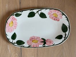 Servierplatte Villeroy Boch Wildrose Handmalerei