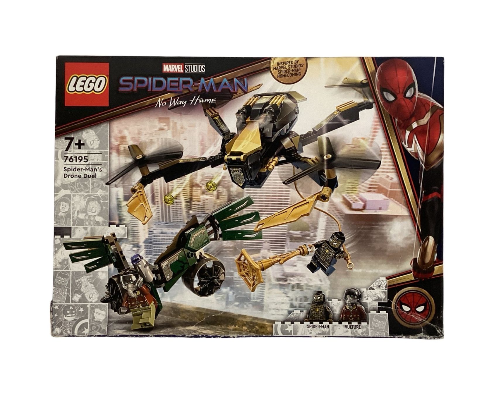Lego Kit di costruzioni: LEGO Marvel 76195 Spider-Mans Drohnenduell – Nuovo (secondo la descrizione) da Zürich venduto da Restwert_Zuerich