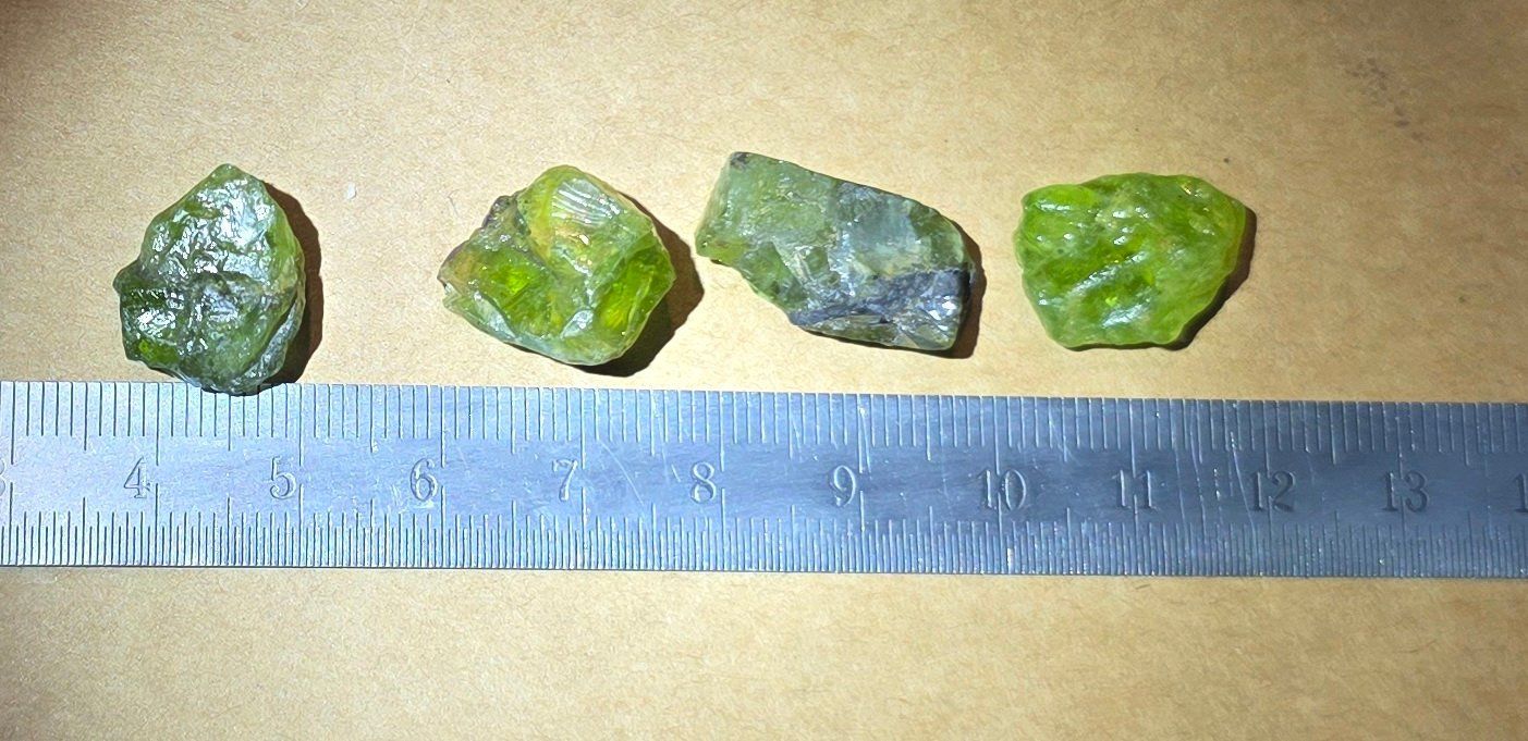 Edelsteine: 69,5 ct Peridots bruts 4 pcs – Gebraucht aus Carouge GE von Crystal_Energy 4