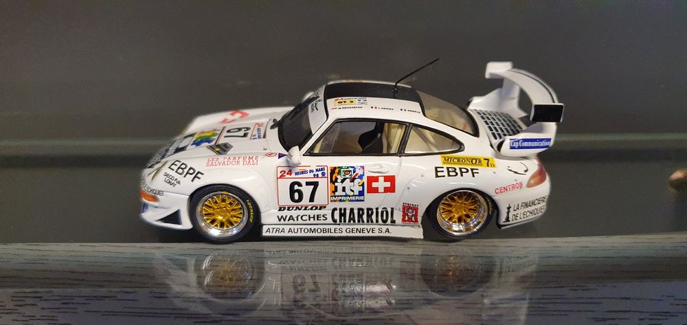 Minicar 1/43 Porsche 911 GT2 #78 16th Le Mans 24H 1995 D. Ortion - J-F