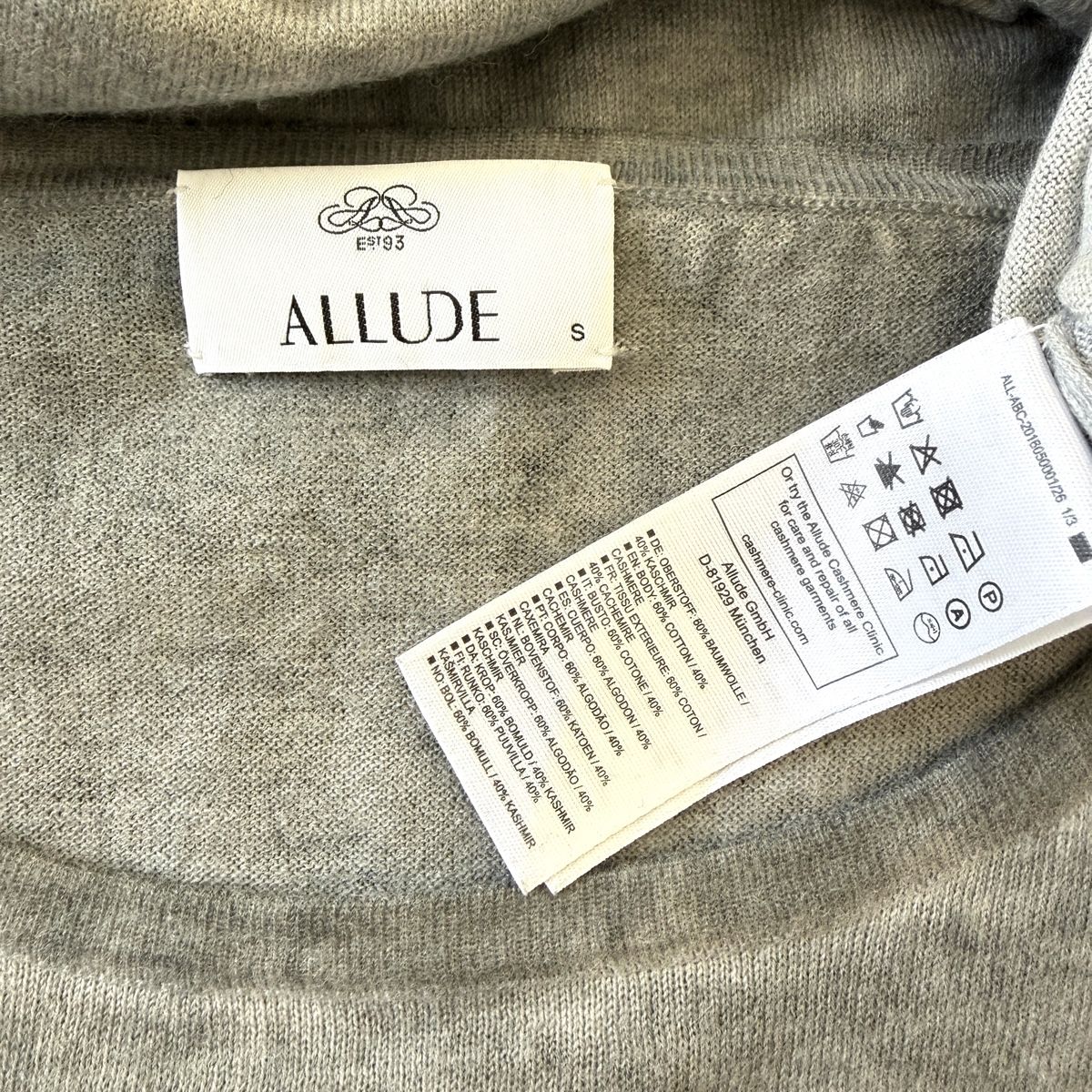 Allude Maglioni & Felpe: ALLUDE Cotton & Cashmere Pullover – Usato da Emmen venduto da Colette-Juliette 5