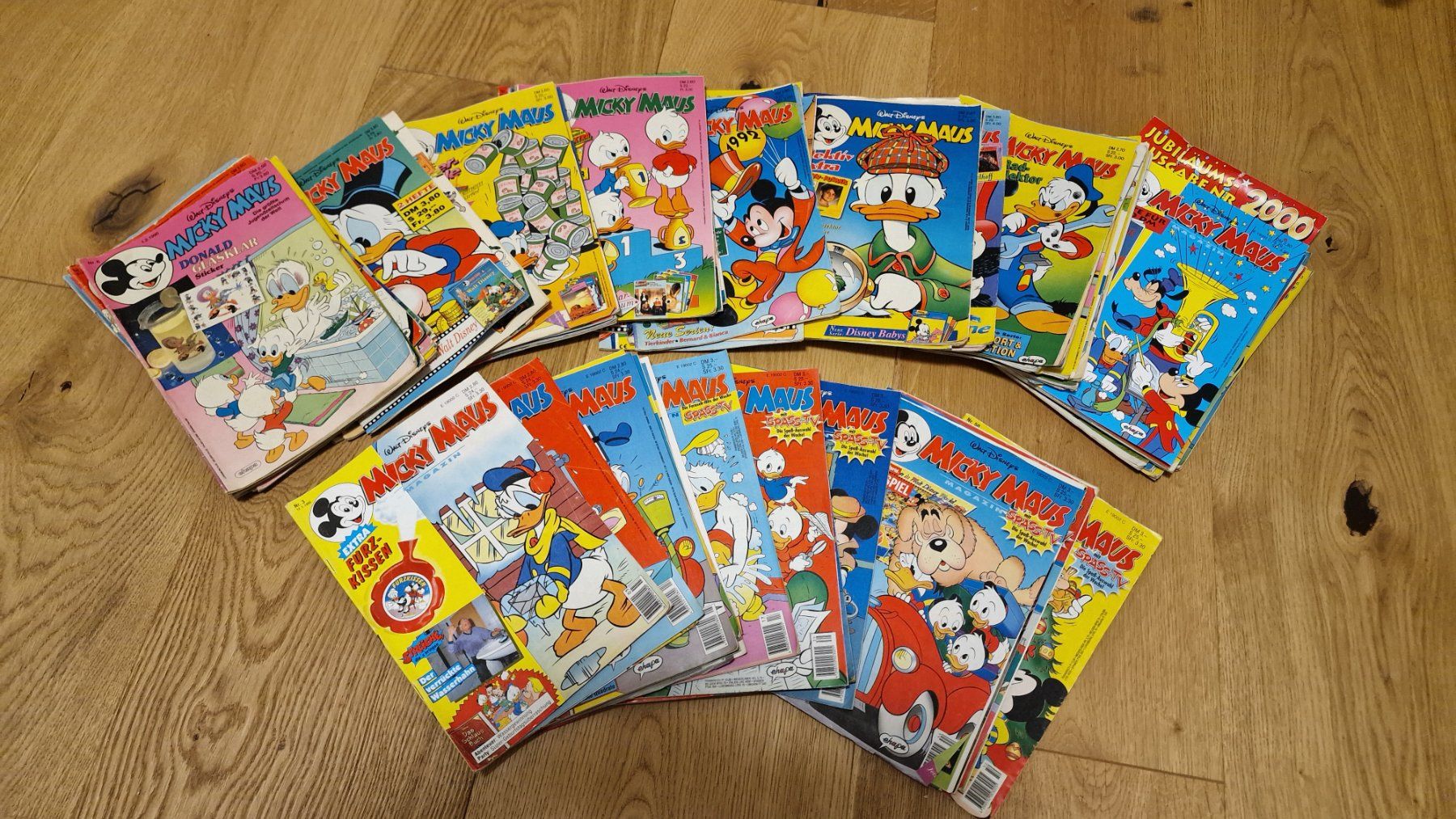 Fumetti: 70 Stk Micky Maus 1990 - 1995 – Usato da Haag (Rheintal) venduto da tw01