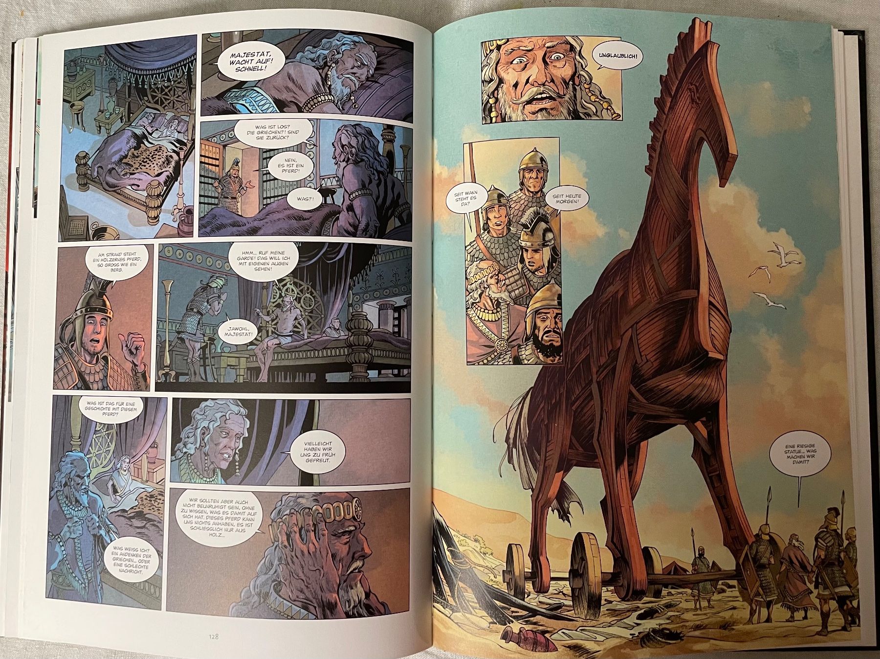 Fumetti: Comic "Die Ilias" Mythos der Antike von Ferry - Splitter – Nuovo (secondo la descrizione) da Winterthur venduto da crave 4