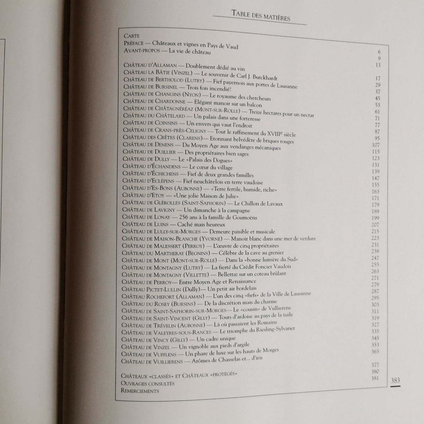 Bücher: Les Châteaux Viticoles du Pays de Vaud – Gebraucht aus Pailly von jme99 1