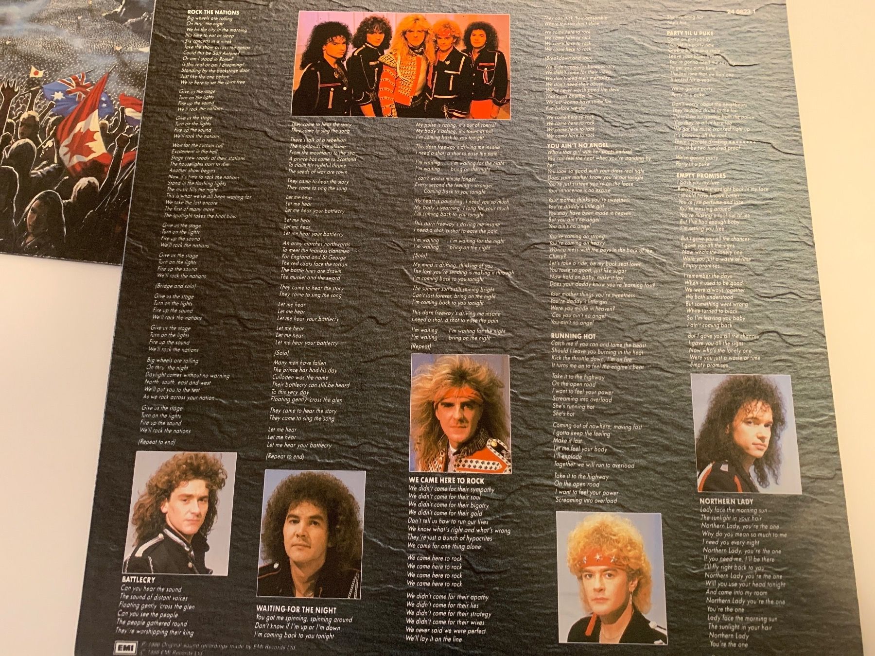 Dischi in vinile: Saxon - Rock the Nations- 1986 – Usato da Kreuzlingen venduto da jamie45 1