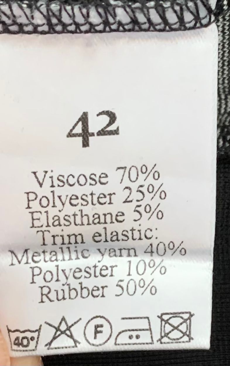 Gonne: One Two Jupe elastisch mit Seiten Band Gr XL – Usato da Nussbaumen AG venduto da brigitebardot 5