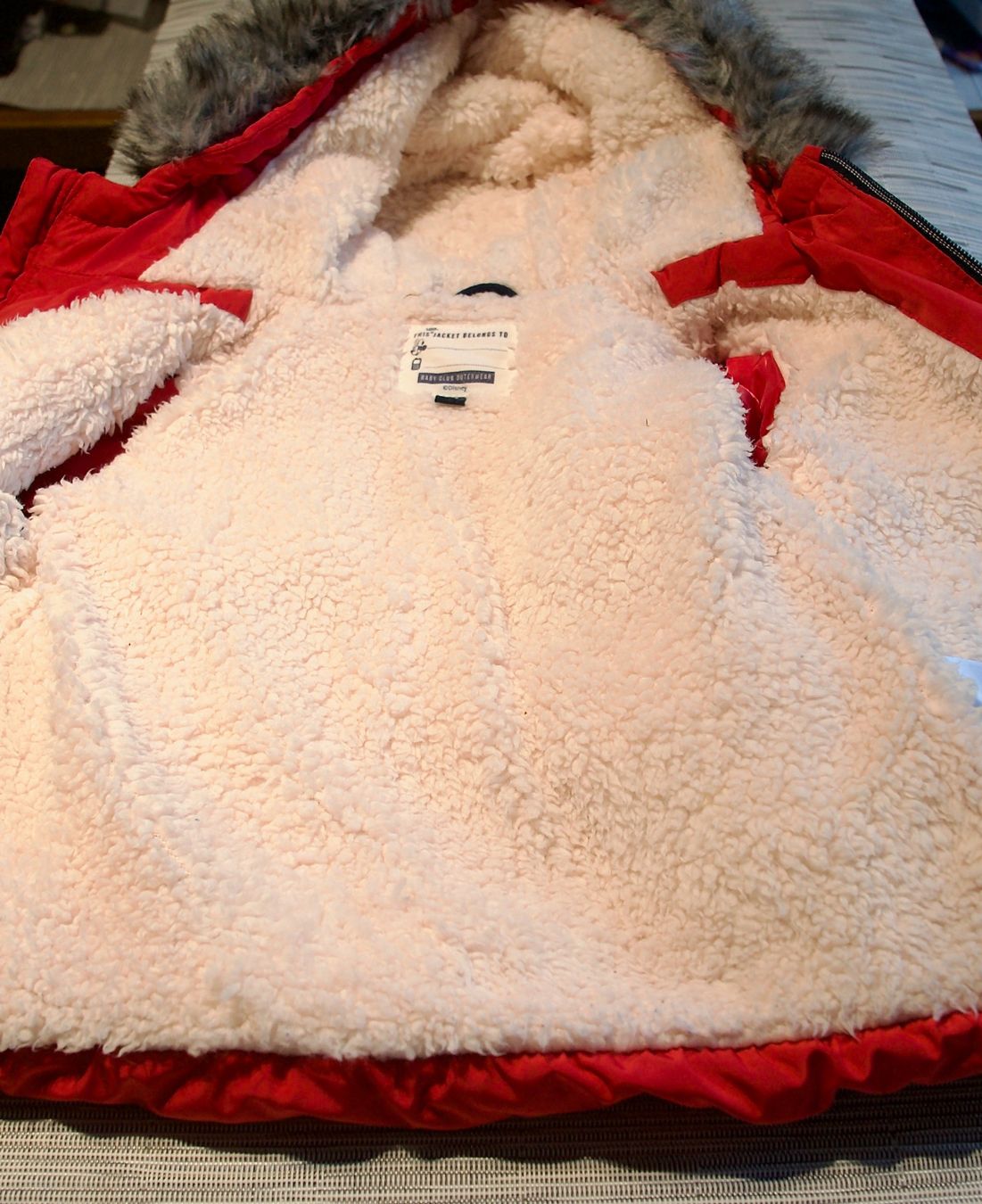 Disney Giacche & Cappotti: Winterjacke Mädchen Gr. 74 Disney – Usato da Uster venduto da ros_pym8 5