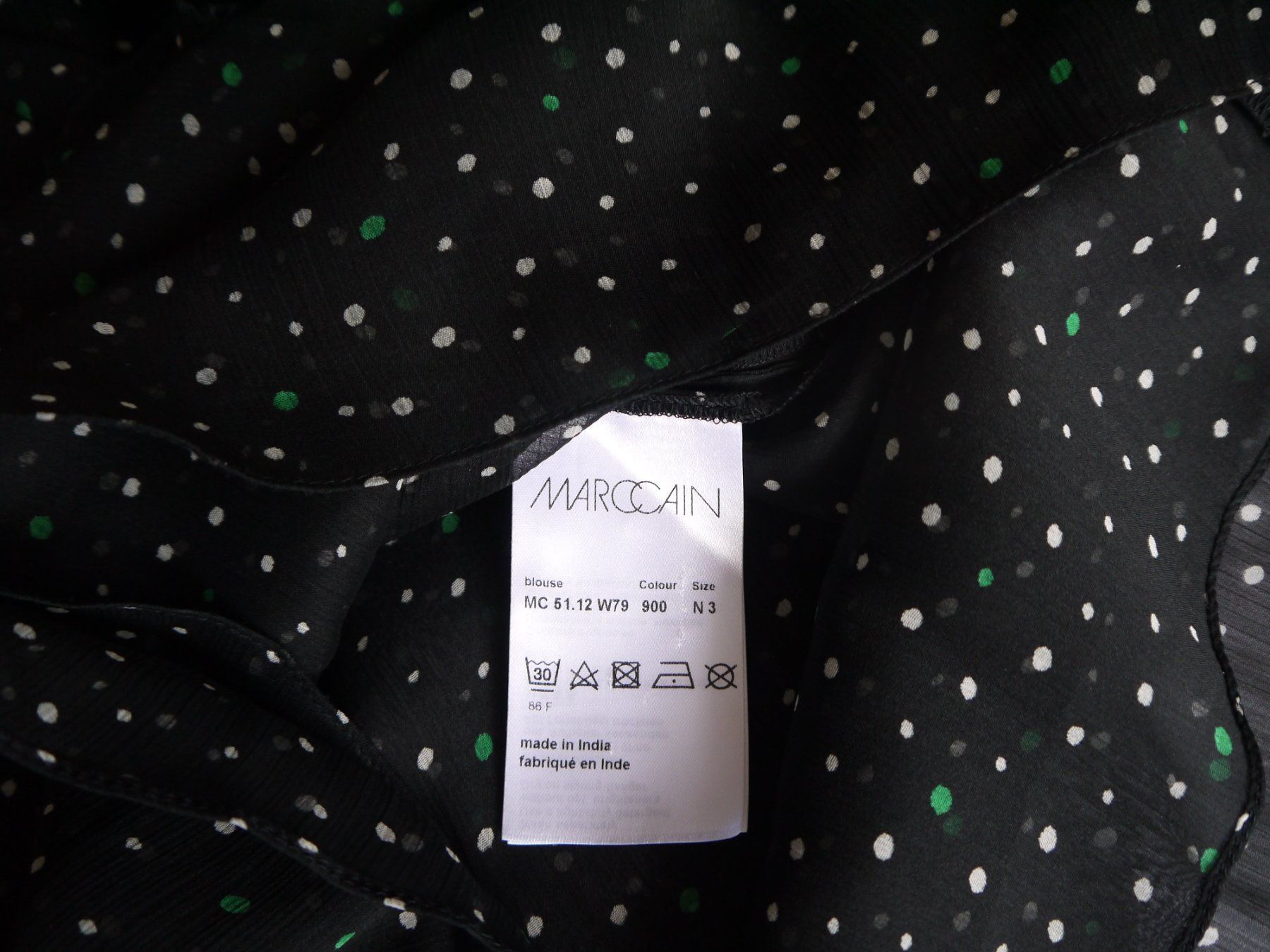 Marc Cain Camicette: Marc Cain Bluse Bügelfrei N3 – Usato da Hagendorn venduto da Blaf 2