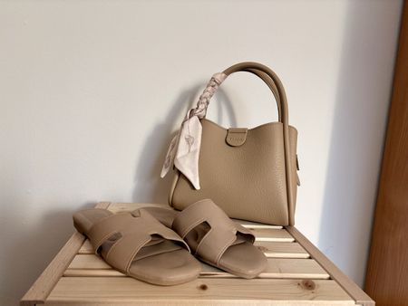 Handtasche BAQCO beige Damen neuwertig