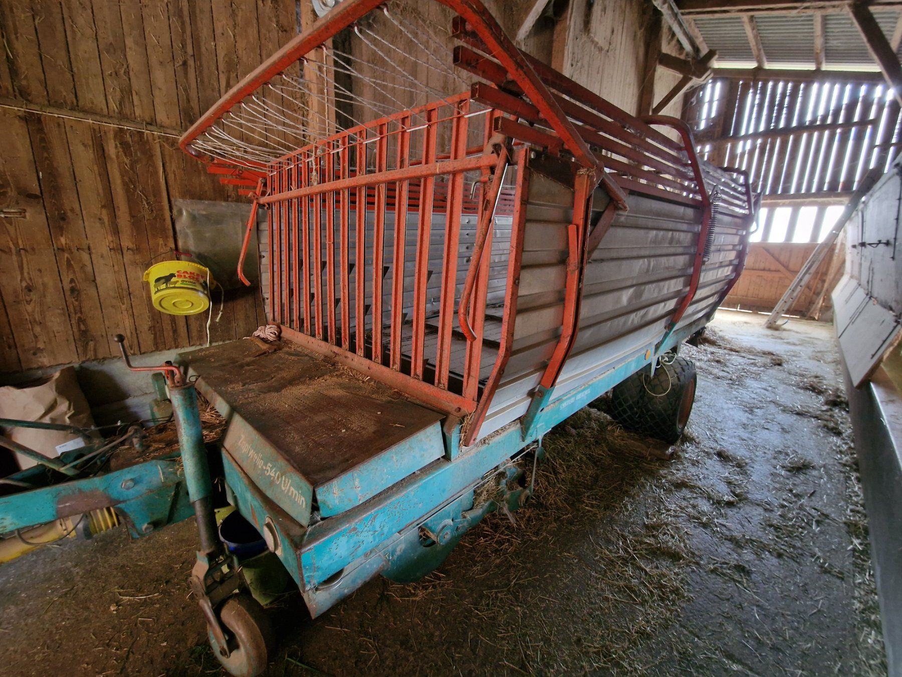 Steyr Rimorchi: Ladewagen Steyr Hamster 803 – Usato da Steg im Tösstal venduto da sue710 3