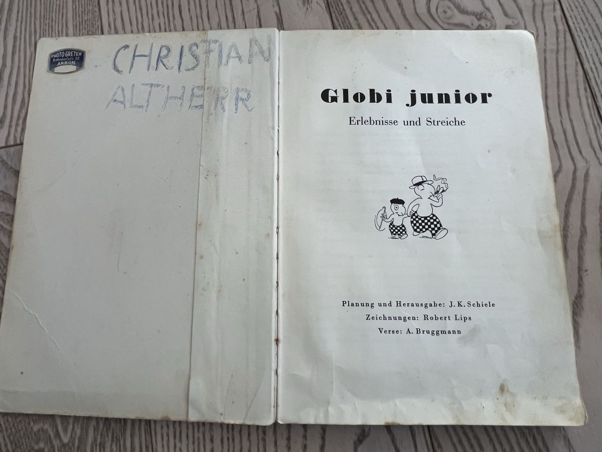 Libri: Globi junior 4. Auflage 1948 – Usato da Romanshorn venduto da Apfelschuss 2