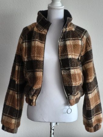 LA SHADY Teddyjacke, Grösse M / 38 - top Zustand