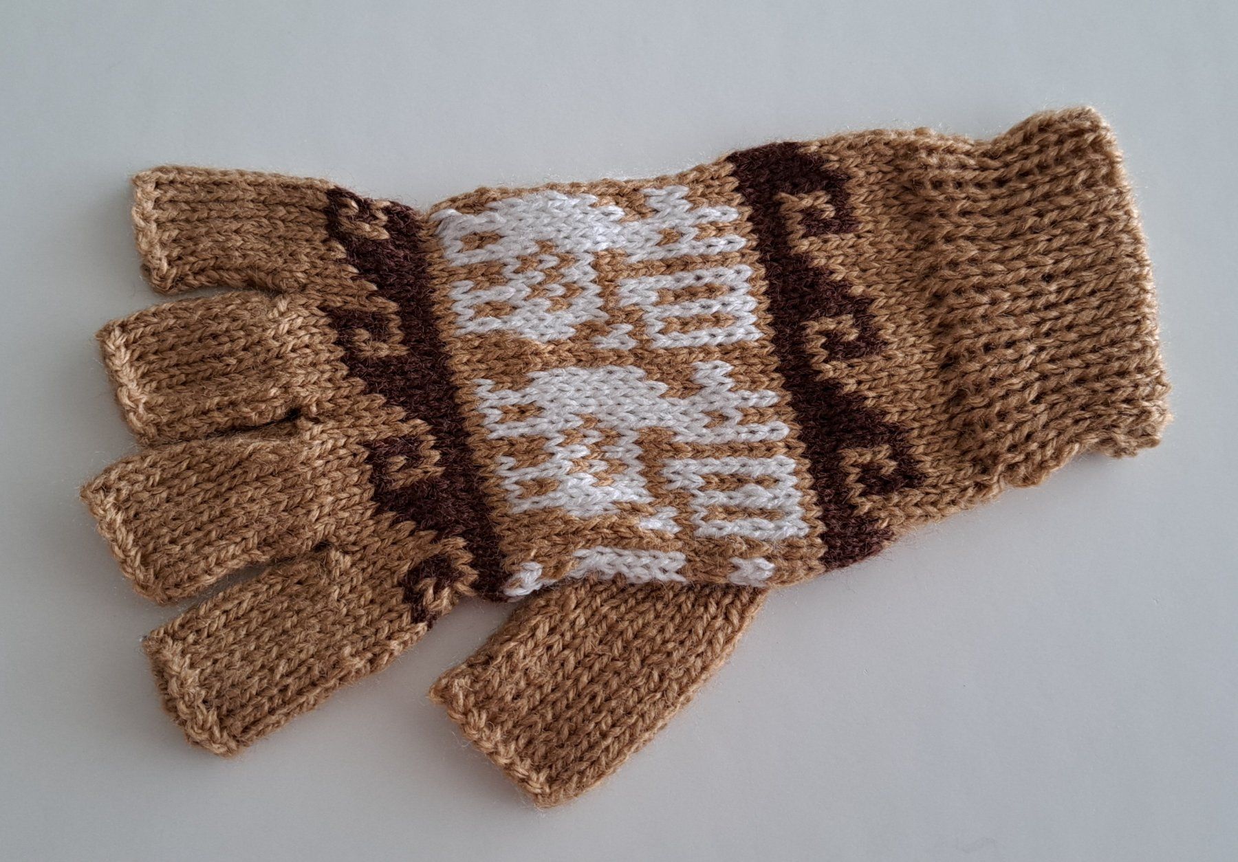 Guanti & manicotti: Alpaka-Handschuhe von Peru_A1 – Nuovo e nell'imballaggio originale da Romanshorn venduto da Octa27 1
