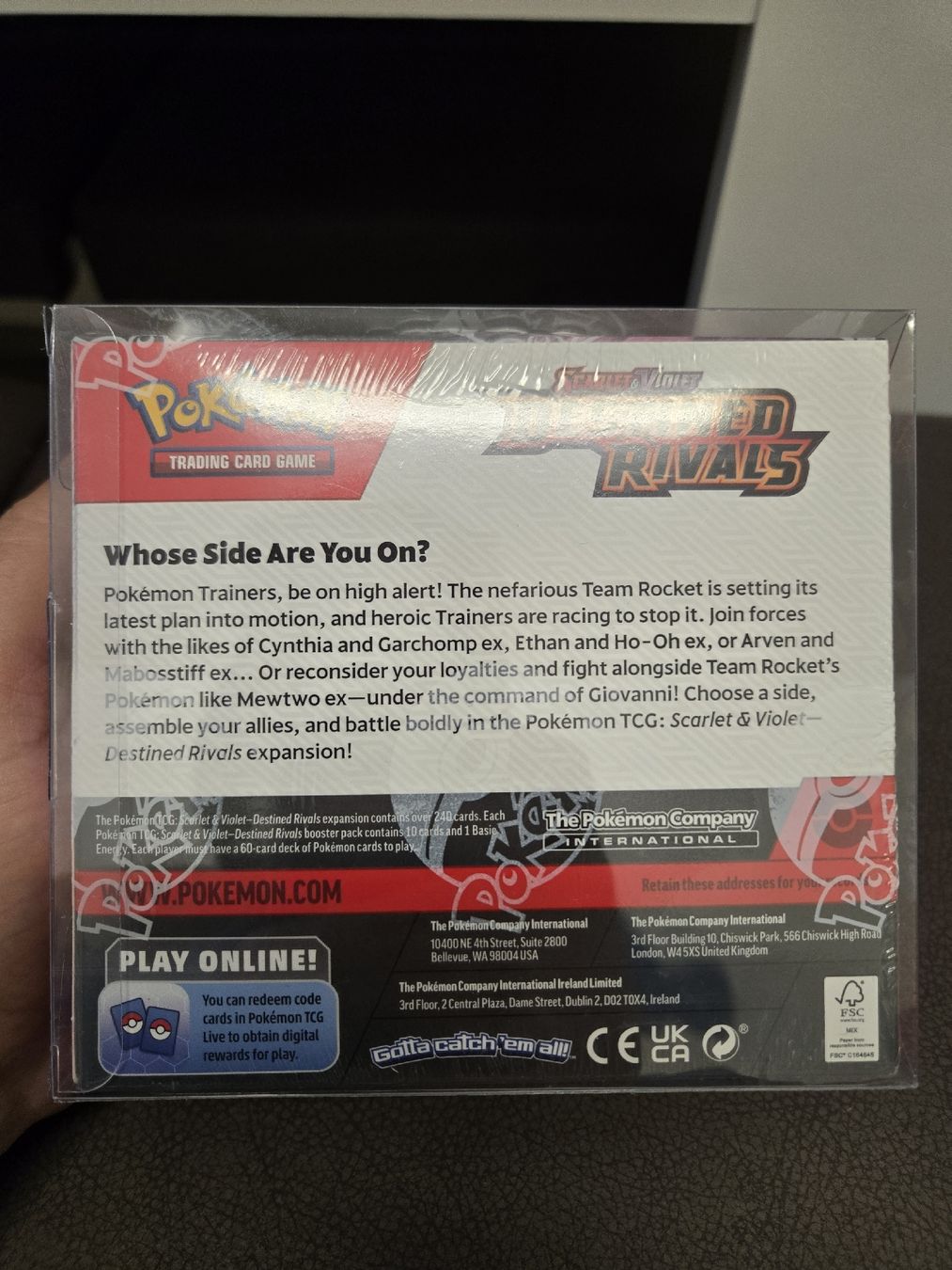 Pokémon Cartes à collectionner: Destined Rivals Display auf EN – Neuf avec emballage d'origine à Zürich par Viper25 2