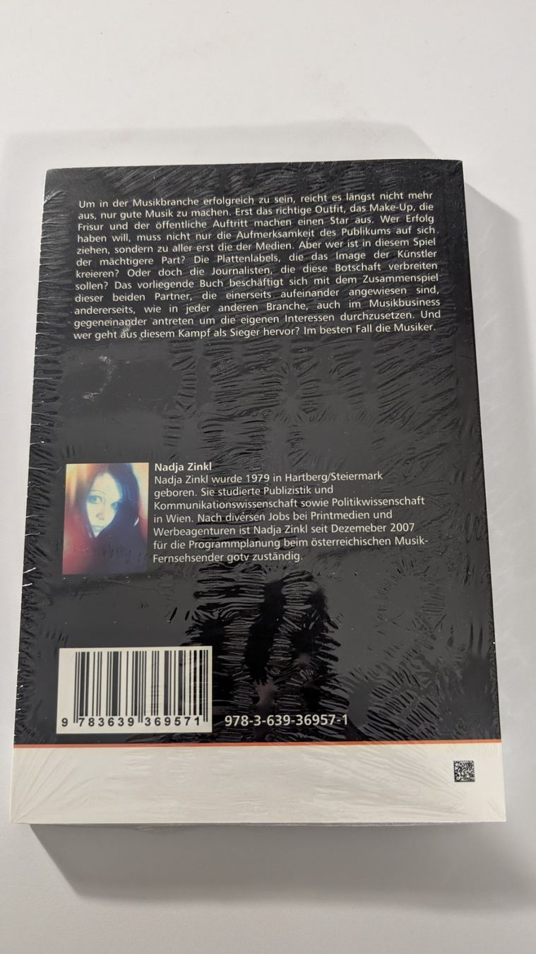Livres: Imagebildung im Musikbusiness – Neuf avec emballage d'origine à Baar par Arthur_Fooksayk 1