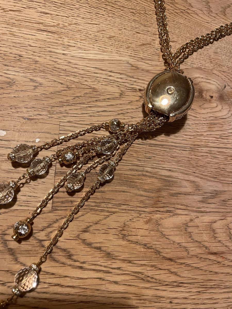 Swarovski Catenine: Lange Kette von Swarovski – Usato da Flawil venduto da Naphtali 2