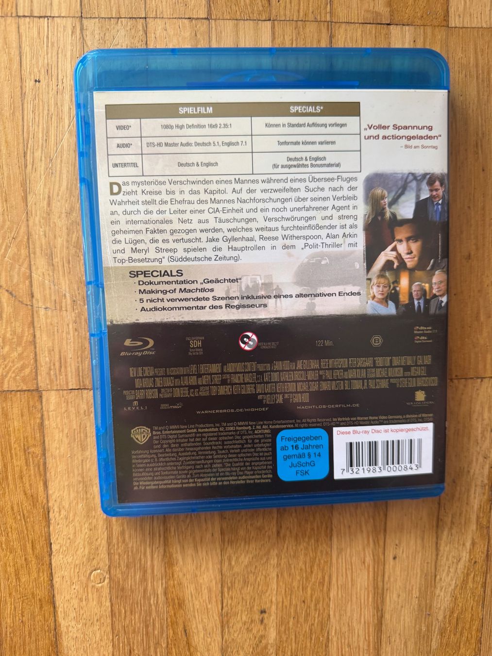 Alle DVDs: MACHTLOS. (BLU-RAY) – Gebraucht aus Basel von san_2qlq 1