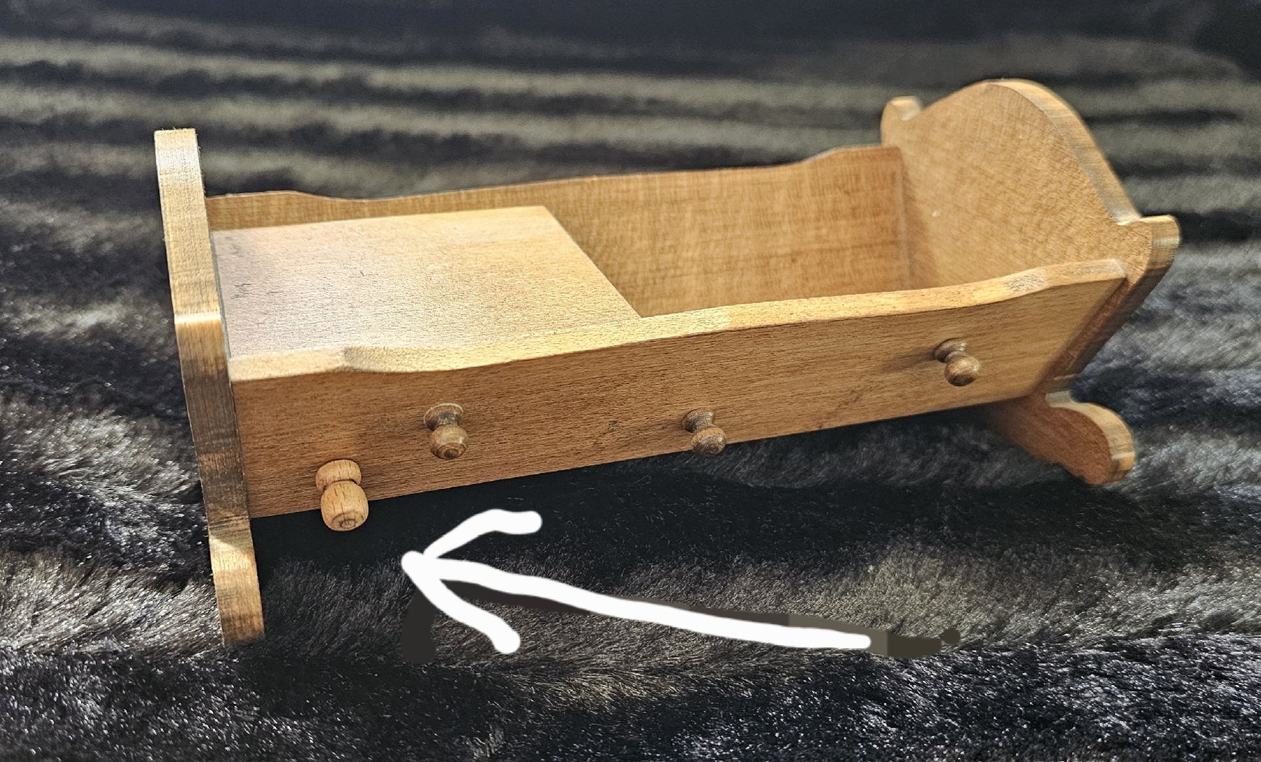 Reuge Spieldosen: Reuge, Holzwiege mit Spieluhr, Einzigartig, – Gebraucht aus Wangen b. Olten von ErikaK06 4