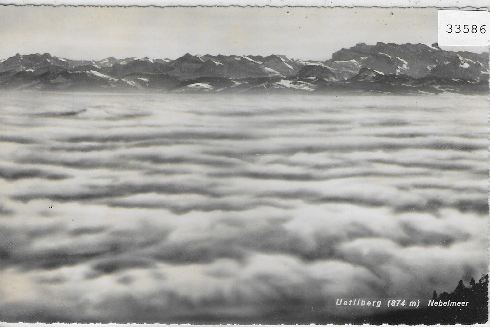 Cartes postales: Uetliberg - Nebelmeer – D'occasion à Ettingen par Kartenplanet