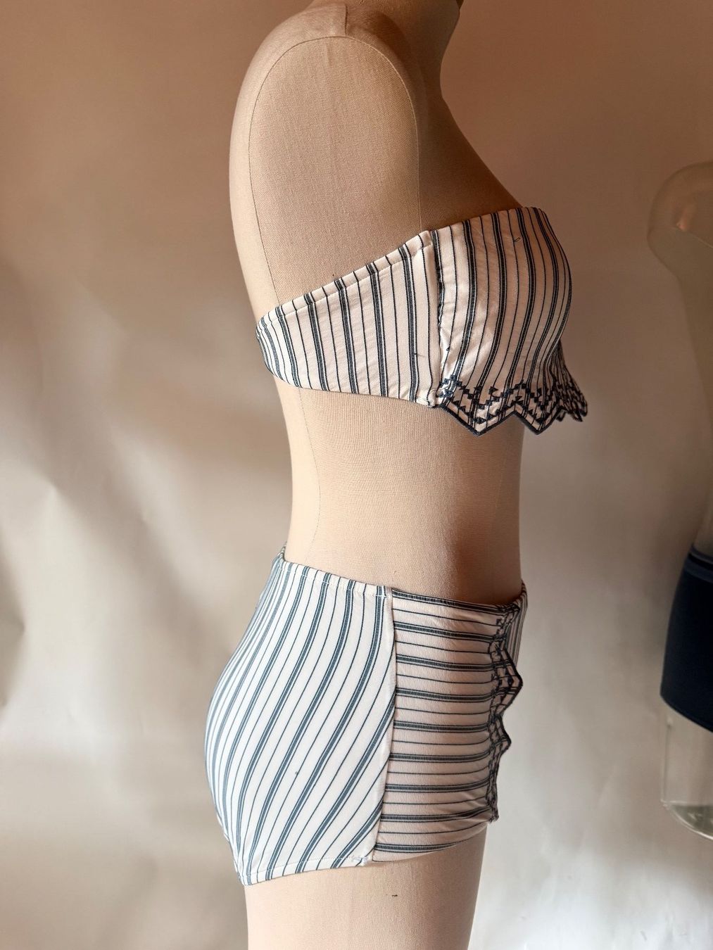 Seafolly Costumi da bagno & Bikini: SEAFOLLY, Bikini, Grösse 40, Farbe Weiss/Blau – Nuovo e nell'imballaggio originale da Rudolfstetten venduto da gst_g7xl 1