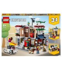 LEGO 31131 Creator Nudelladen, Fahrradladen und Spielhalle