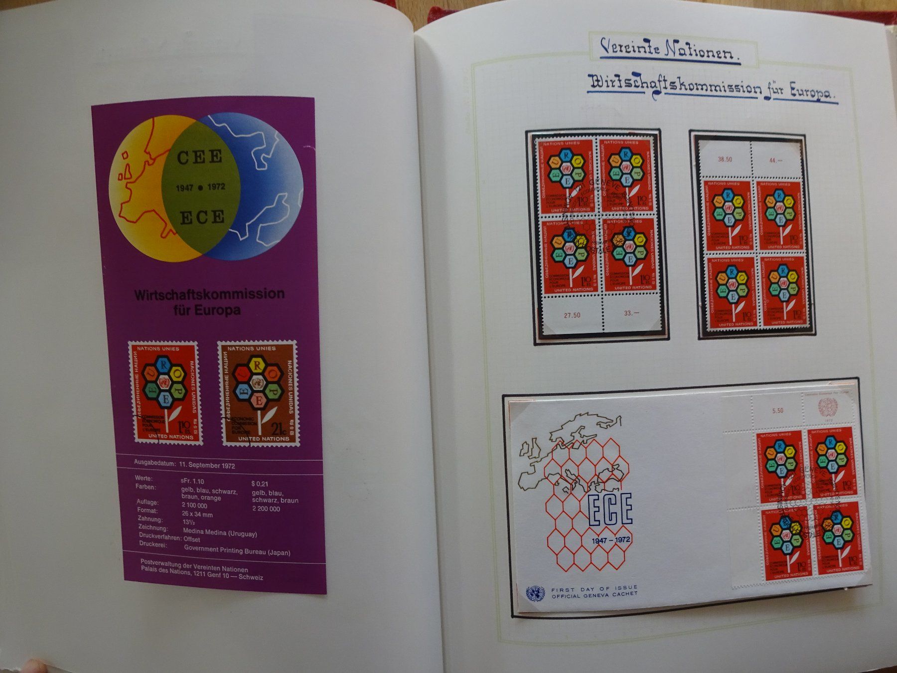 Alle Briefmarken: Vereinte Nationen 1969 - 1978 – Gebraucht aus Goldach von armando_r 7