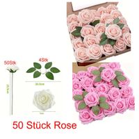 Kunstschaum-Rosen 50 Stück