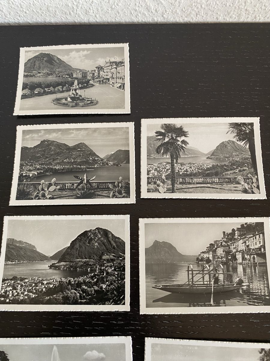 Cartes postales: Lugano Alte Foto Karten – D'occasion à St.Gallen par Design04 2